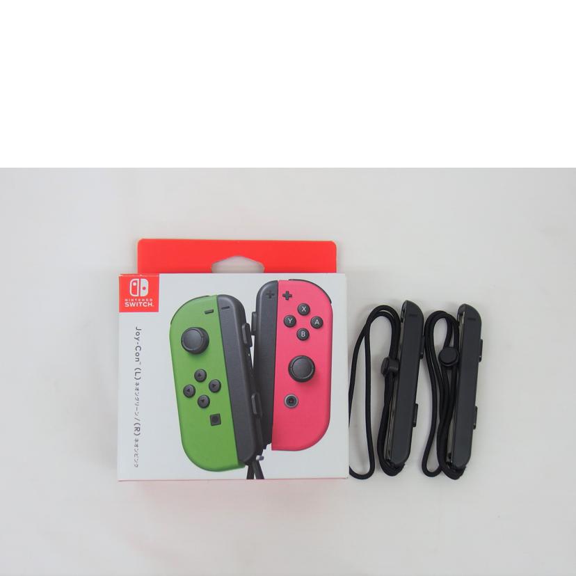 Nintendo ＋Joy Switch ジョイコン ネオングリーン×ネオンピンク 純正品