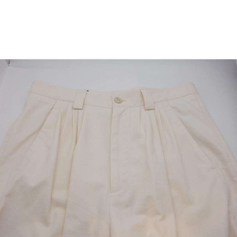 GUCCI グッチ/コットンハイウエストパンツ/ホワイト/591066 ZAAZM//ABランク/02