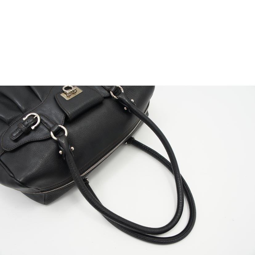 Ｆｅｒｒａｇａｍｏ Ferragamo/ガンチーニレザーボストン/FZ-21 6880//ABランク/75