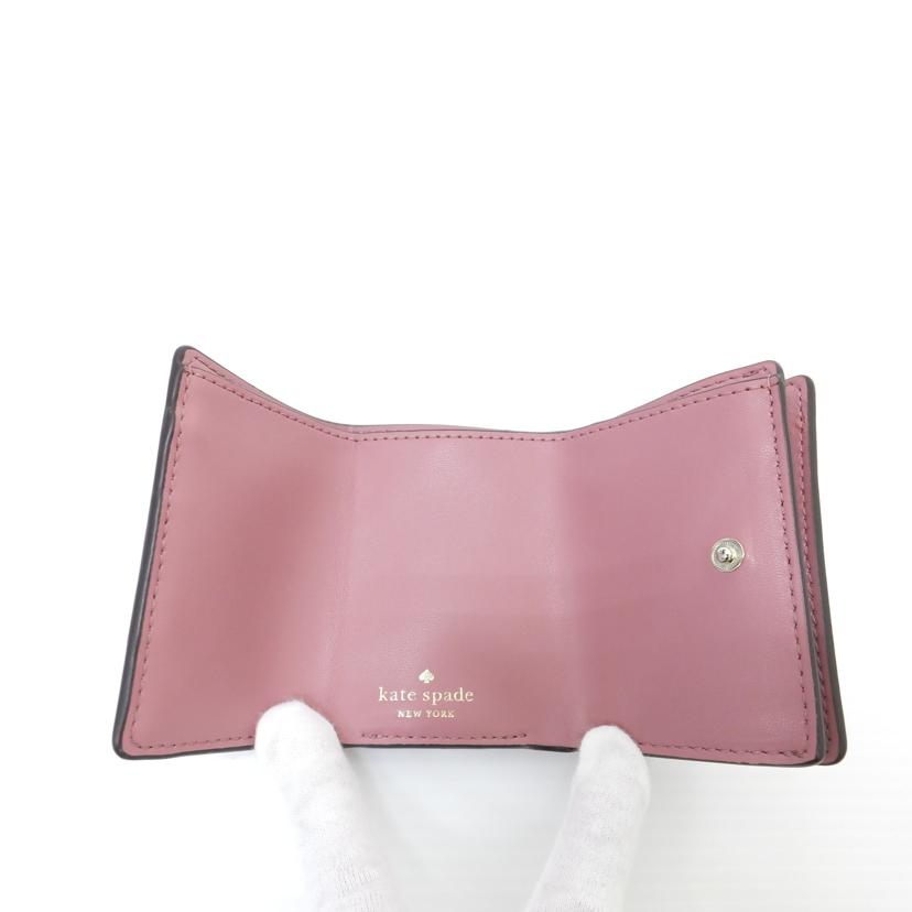 Ｋａｔｅ　ｓｐａｄｅ ケイトスペード/スペードリンクマイクロレザーコンパクト/WLRU6293//ABランク/88