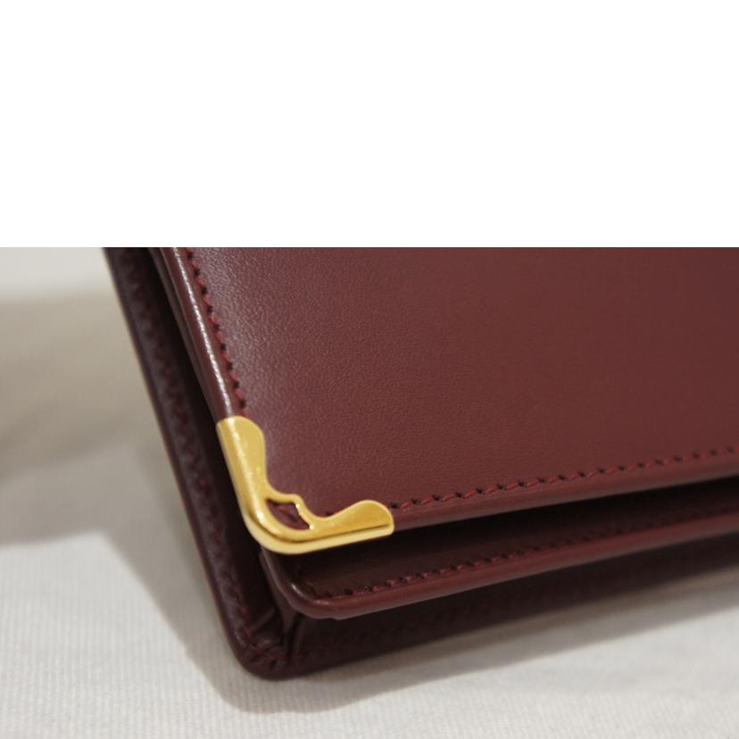 Ｃａｒｔｉｅｒ カルテイエ/マストドゥカルティエ二つ折り財布/L3000466//ABランク/94