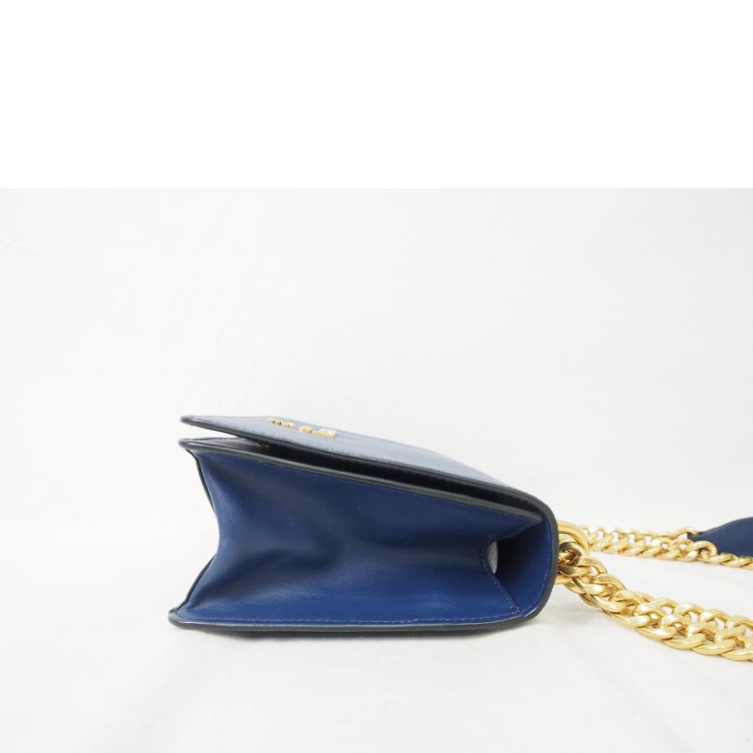 ＰＲＡＤＡ ﾌﾟﾗﾀﾞ/サフィアーノ／チェーンショルダー／ブルー/1BD133//ABランク/78