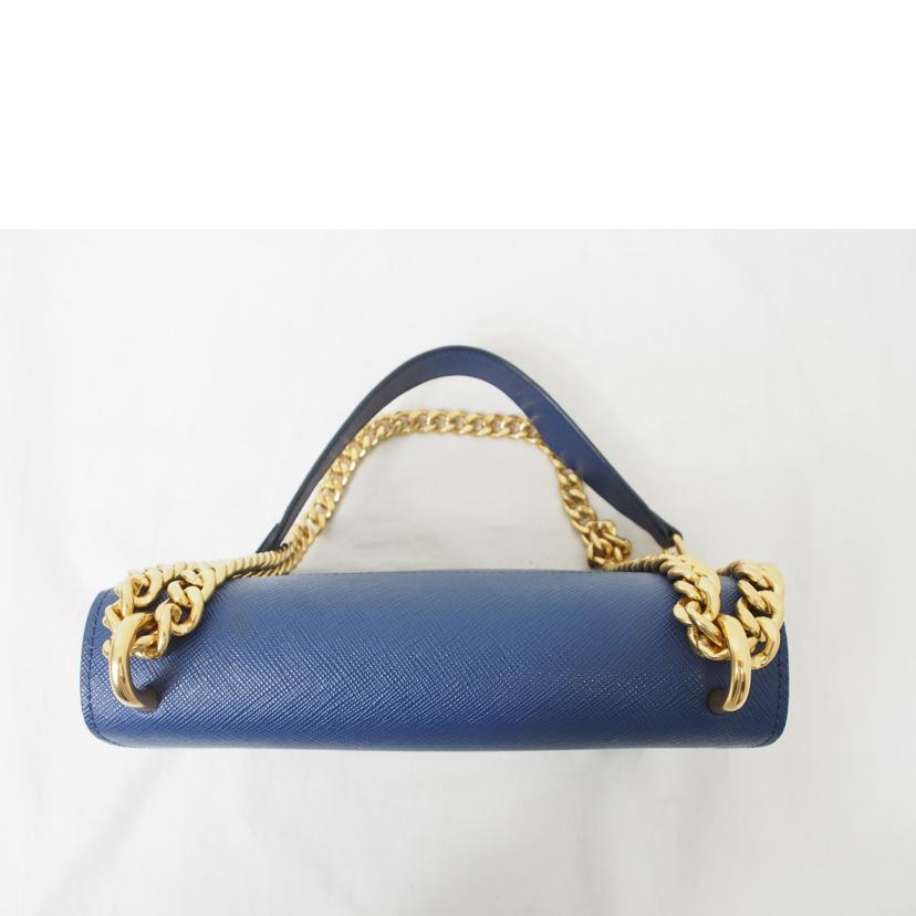 ＰＲＡＤＡ ﾌﾟﾗﾀﾞ/サフィアーノ／チェーンショルダー／ブルー/1BD133//ABランク/78