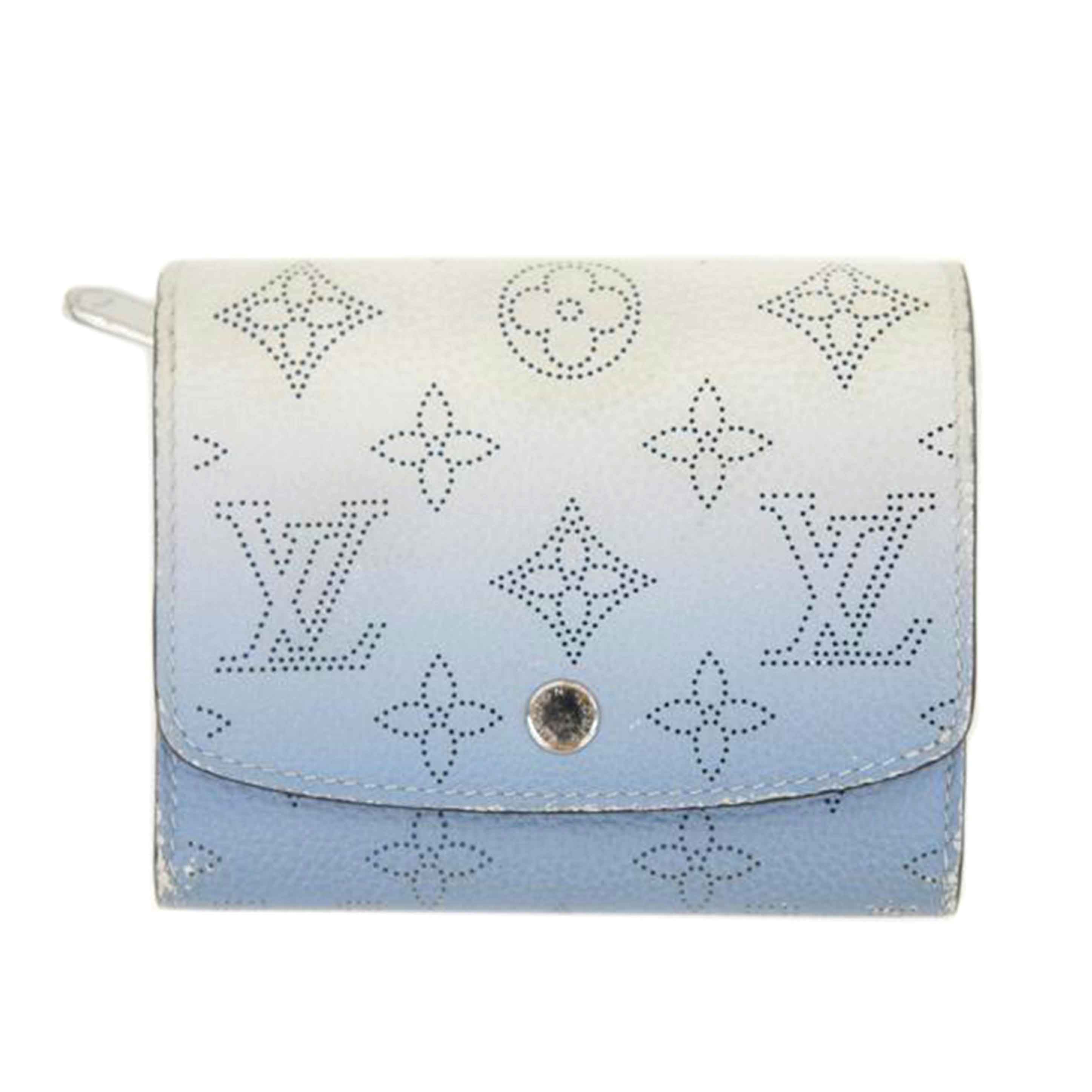 ＬＶ LV/ポルトフォイユ・イリス　コンパクト／マヒナ・ブルー　　/M80492//TN1201/Bランク/75