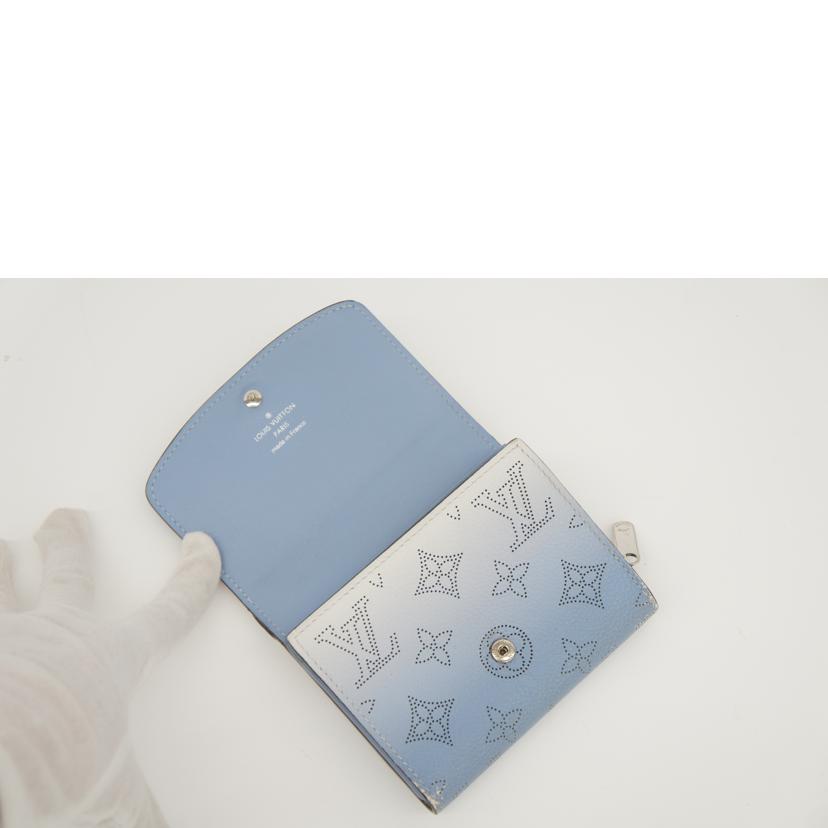 ＬＶ LV/ポルトフォイユ・イリス　コンパクト／マヒナ・ブルー　　/M80492//TN1201/Bランク/75
