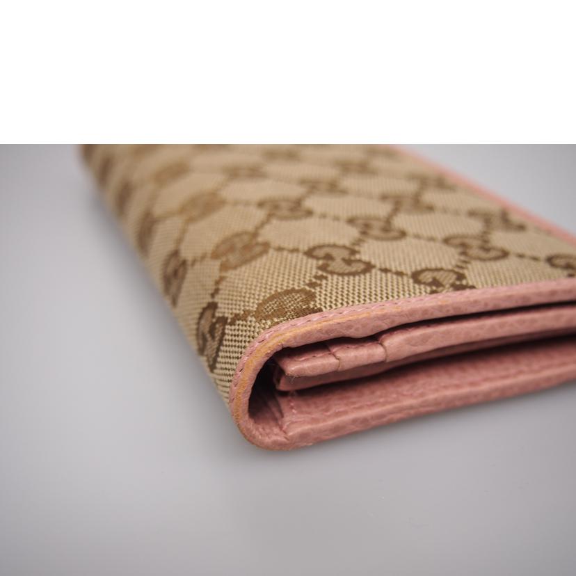 ＧＵＣＣＩ グッチ/ＧＧキャンバス二つ折り長財布/346058//0416/Bランク/76