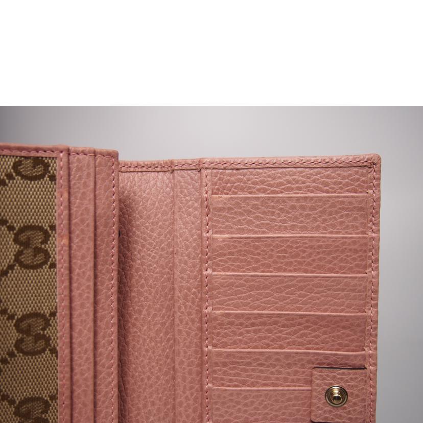 ＧＵＣＣＩ グッチ/ＧＧキャンバス二つ折り長財布/346058//0416/Bランク/76