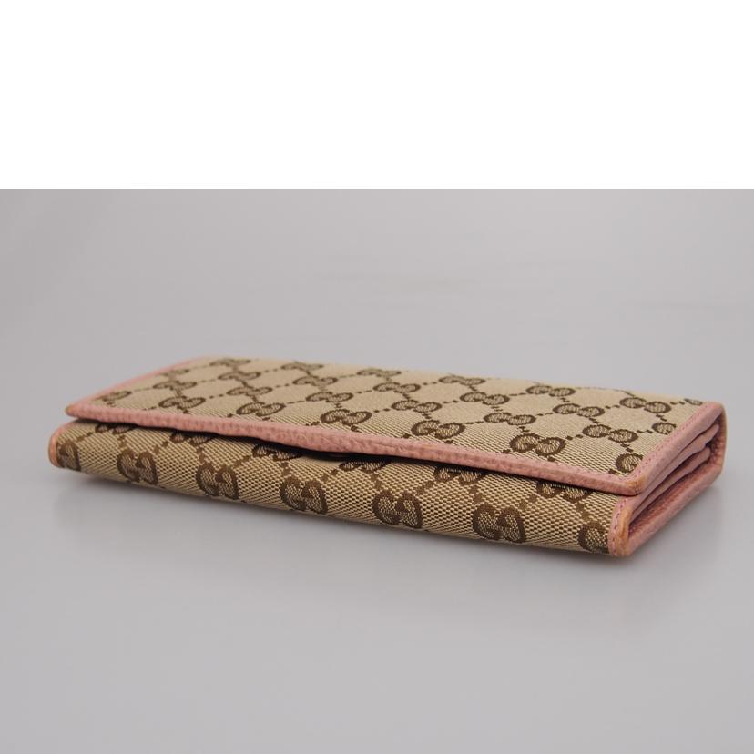 ＧＵＣＣＩ グッチ/ＧＧキャンバス二つ折り長財布/346058//0416/Bランク/76