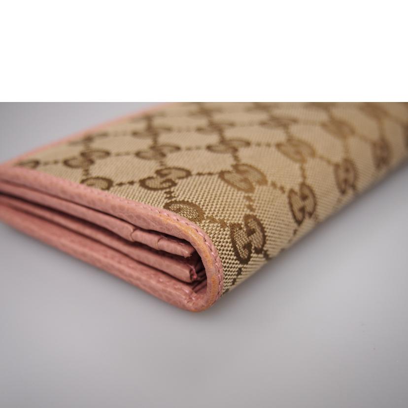 ＧＵＣＣＩ グッチ/ＧＧキャンバス二つ折り長財布/346058//0416/Bランク/76