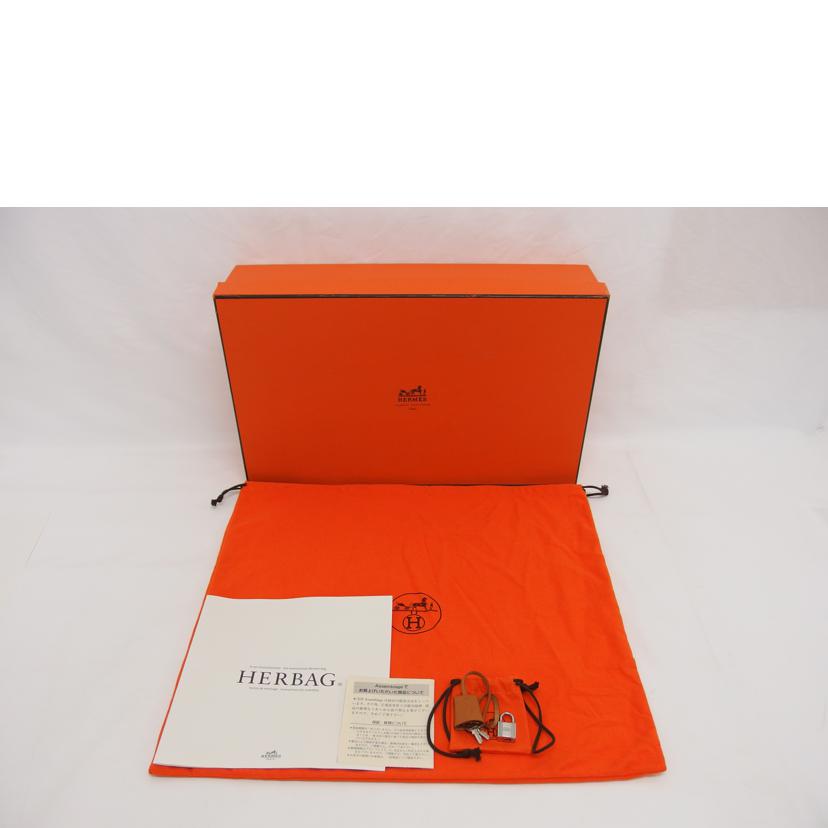 ＨＥＲＭＥＳ　 エルメス/エールバッグＭＭ／トワルアッシュ／ナチュラル//□G刻印/Bランク/04