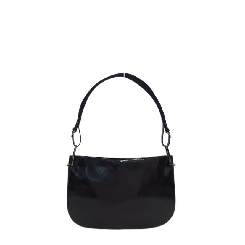 ＧＵＣＣＩ グッチ/エナメルレザー／ワンショルダーバッグ／ブラック/001･3193//002058/Bランク/04
