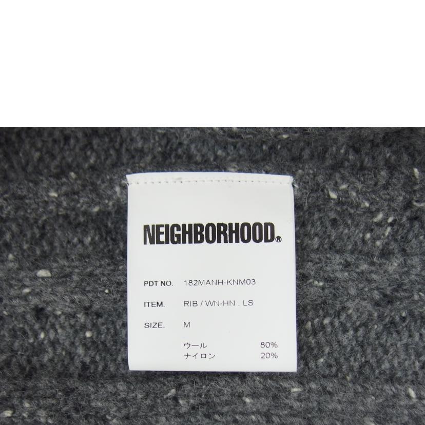 ＮＥＩＧＨＢＯＲＨＯＯＤ ネイバーフッド/モックネックセーター//ABランク/04