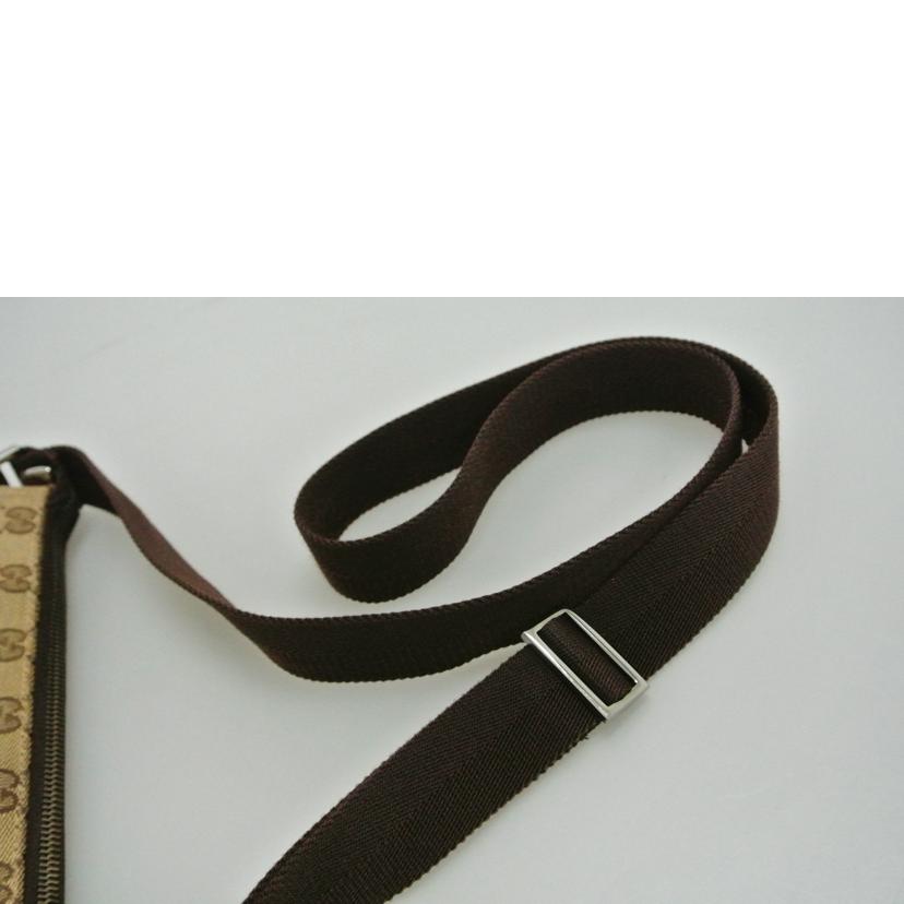 ＧＵＣＣＩ グッチ/ＧＧキャンバスショルダーバッグ　茶/114273//001998/Bランク/87