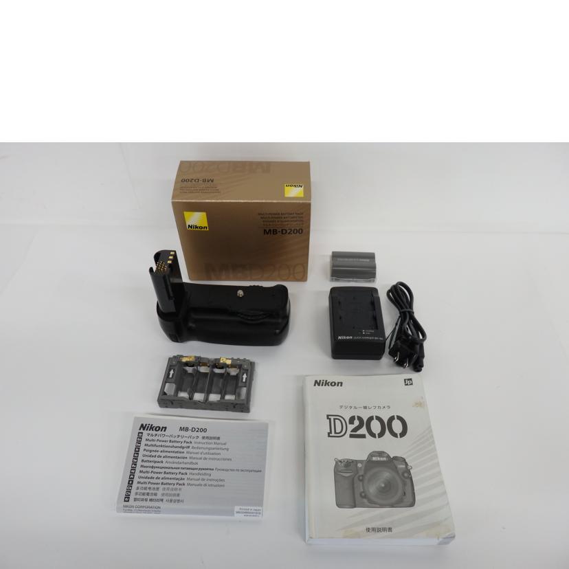 Ｎｉｋｏｎ ニコン/デジタル一眼／Ｄ２００ボディ/D200ﾎﾞﾃﾞｨ//2082207/Cランク/62