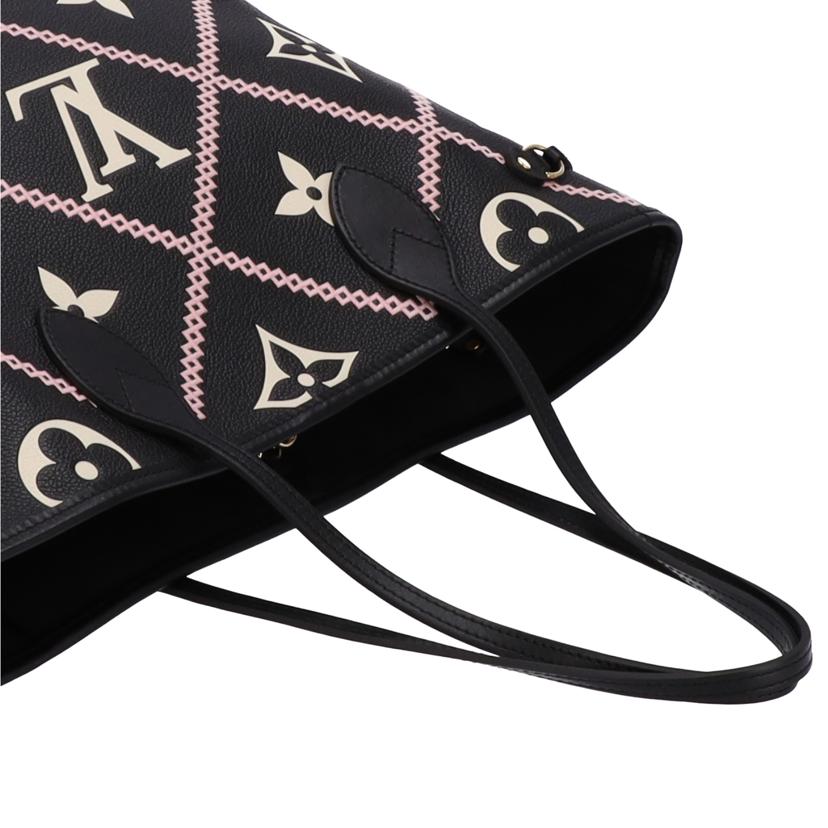 ＬＯＵＩＳ　ＶＵＩＴＴＯＮ ルイヴィトン/ネヴァーフルＭＭ／ブラックジャイアントモノグラム/ M46040//Aランク/75