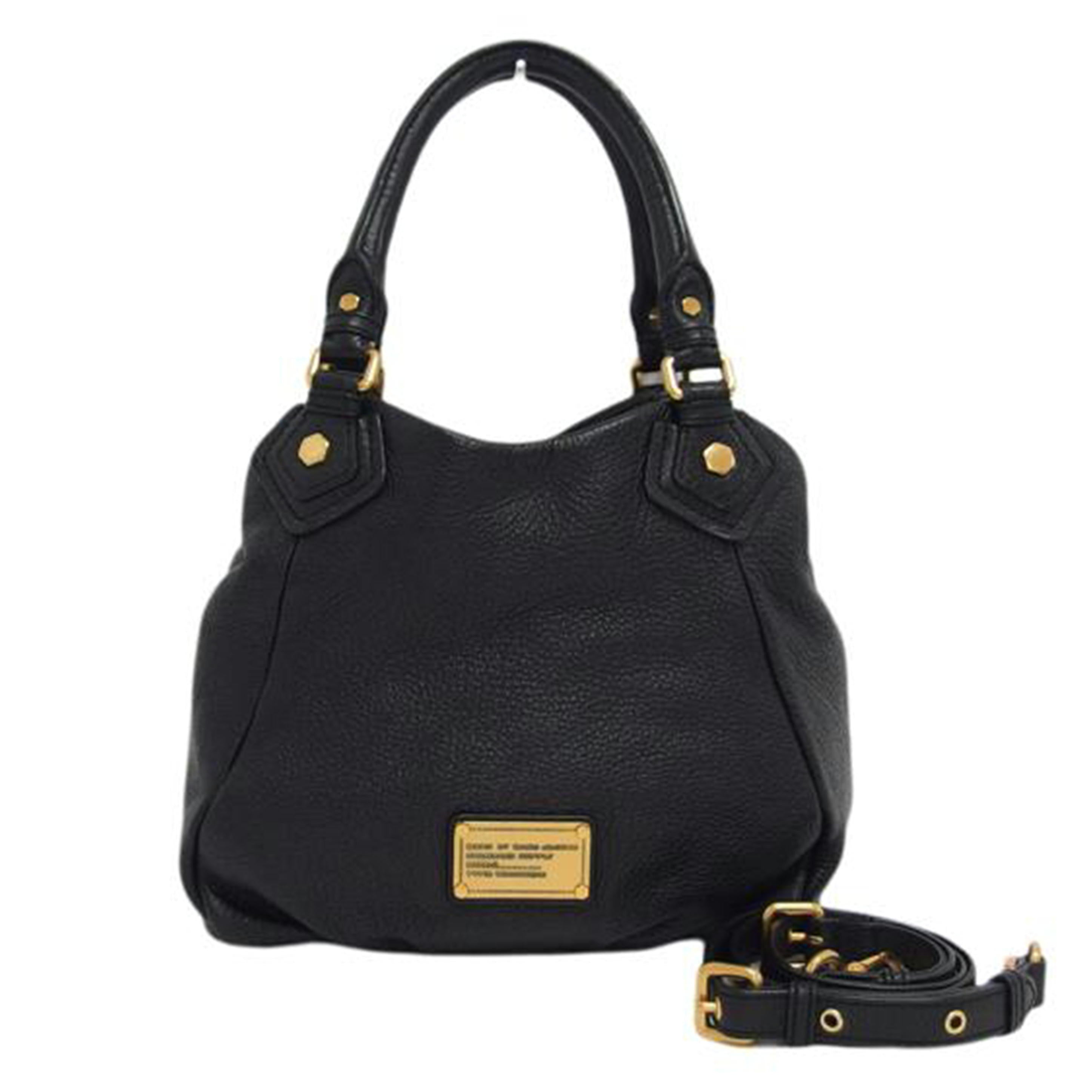 ＭＡＲＣ　ＢＹ　ＭＡＲＣ　ＪＡＣＯＢＳ マークバイマークジェイコブス/レザー２ＷＡＹショルダーバッグ／ブラック//ABランク/04