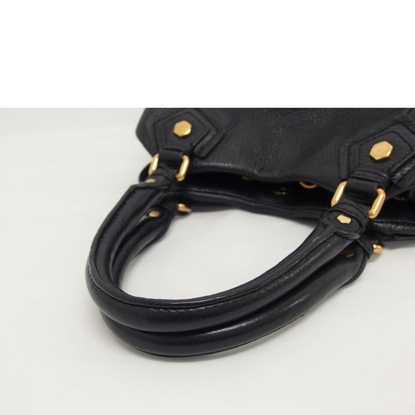 ＭＡＲＣ　ＢＹ　ＭＡＲＣ　ＪＡＣＯＢＳ マークバイマークジェイコブス/レザー２ＷＡＹショルダーバッグ／ブラック//ABランク/04