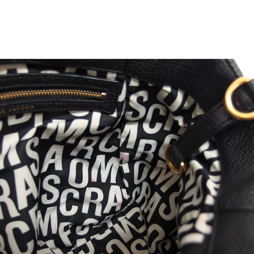 ＭＡＲＣ　ＢＹ　ＭＡＲＣ　ＪＡＣＯＢＳ マークバイマークジェイコブス/レザー２ＷＡＹショルダーバッグ／ブラック//ABランク/04