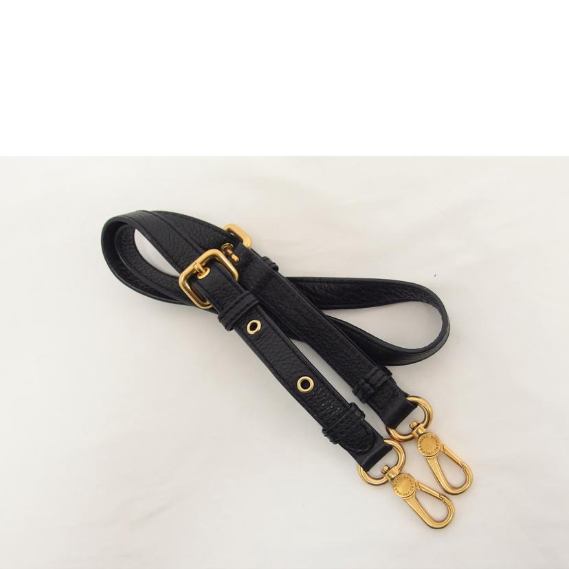 ＭＡＲＣ　ＢＹ　ＭＡＲＣ　ＪＡＣＯＢＳ マークバイマークジェイコブス/レザー２ＷＡＹショルダーバッグ／ブラック//ABランク/04