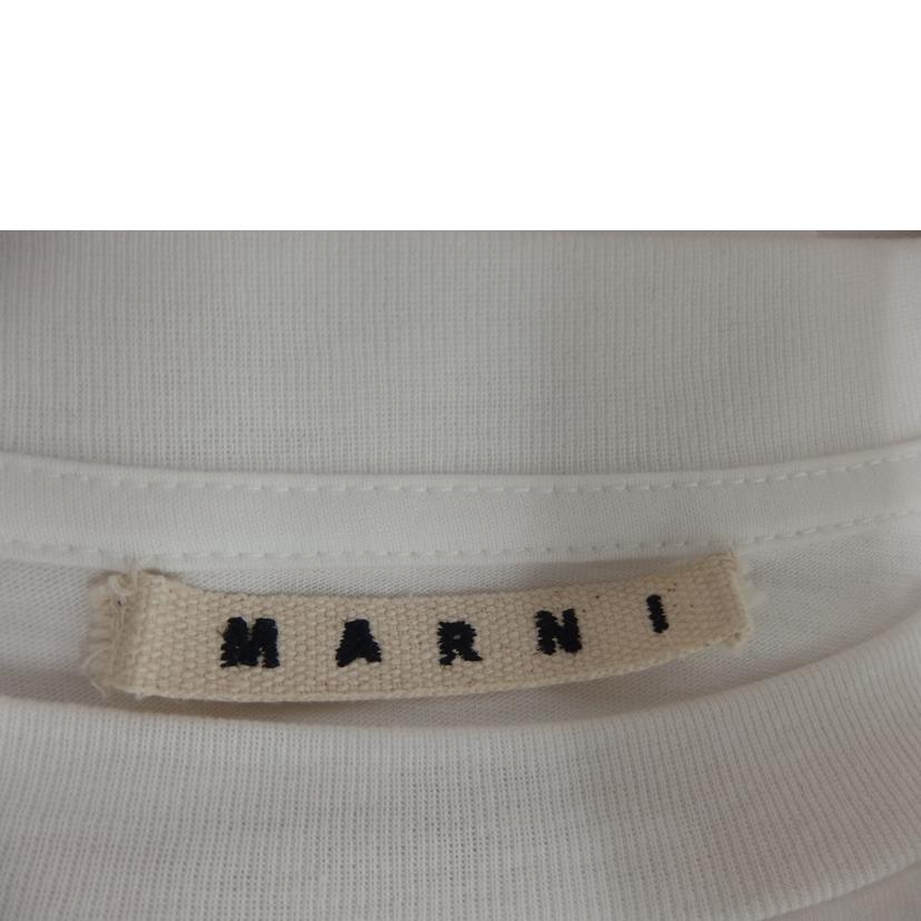 ＭＡＲＮＩ ﾏﾙﾆ/ロゴＴシャツ白/HUMU0198PO UTCZ57//Aランク/82