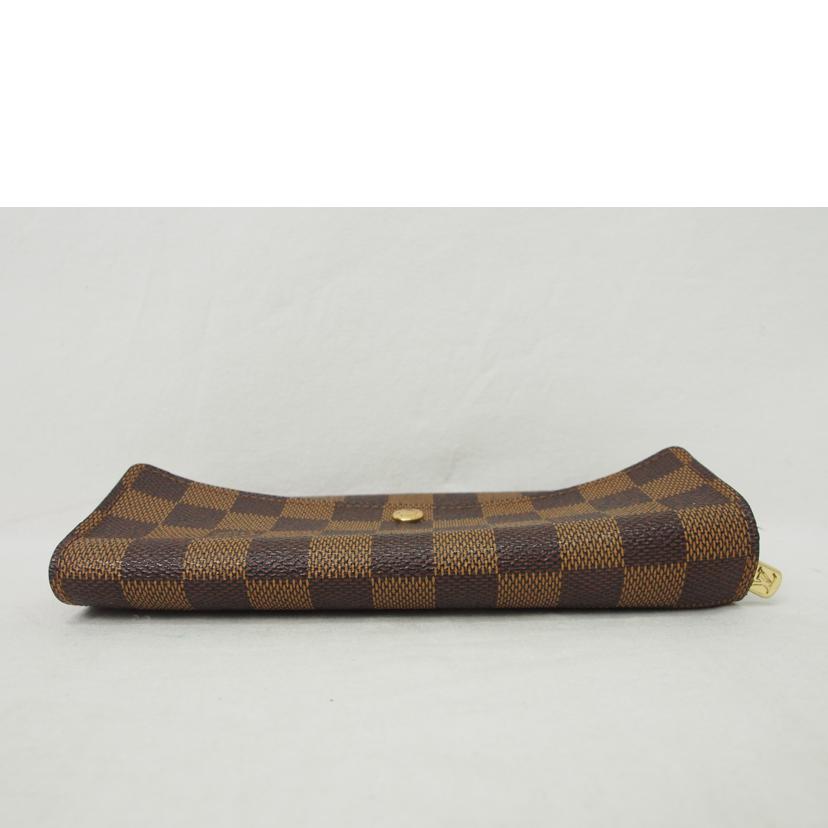 ＬＶ ﾙｲ･ｳﾞｨﾄﾝ/ポシェットポルトモネカルトクレディ／ダミエ／エベヌ/N61725//CA0093/Bランク/78