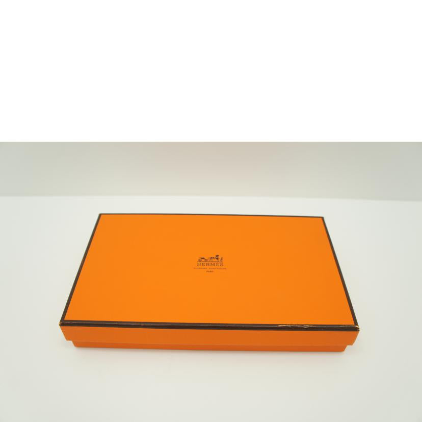 HERMES エルメス/ベアン/リザード/シルバー金具//□K/BCランク/75