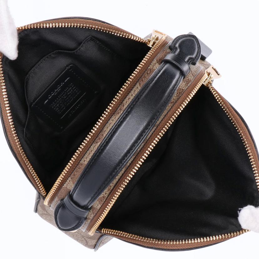 ＣＯＡＣＨ コーチ　バッグ　ブランドバッグ　ショルダーバッグ　斜め掛け　PVC　レザー　レディース　ブラウン　茶/シグネチャーセレナサッチェルクロスボディ/1591//C2092/Aランク/75