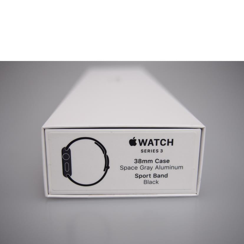 Ａｐｐｌｅ アップル/Ａｐｐｌｅ　Ｗａｔｃｈ　Ｓｅｒｉｅｓ３／ＭＴＦ０２Ｊ／Ａ/MTF02J/A//GJ9GCNQ8J5X0/ABランク/76