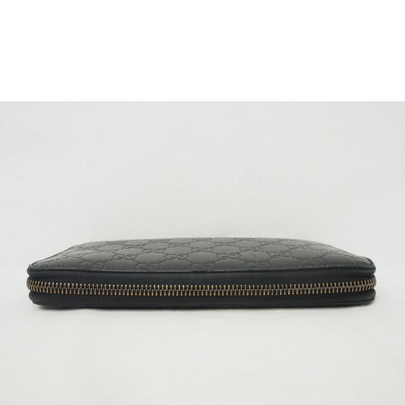 ＧＵＣＣＩ ｸﾞｯﾁ/グッチシマ／ラウンドファスナー長財布/447906//534563/Bランク/78