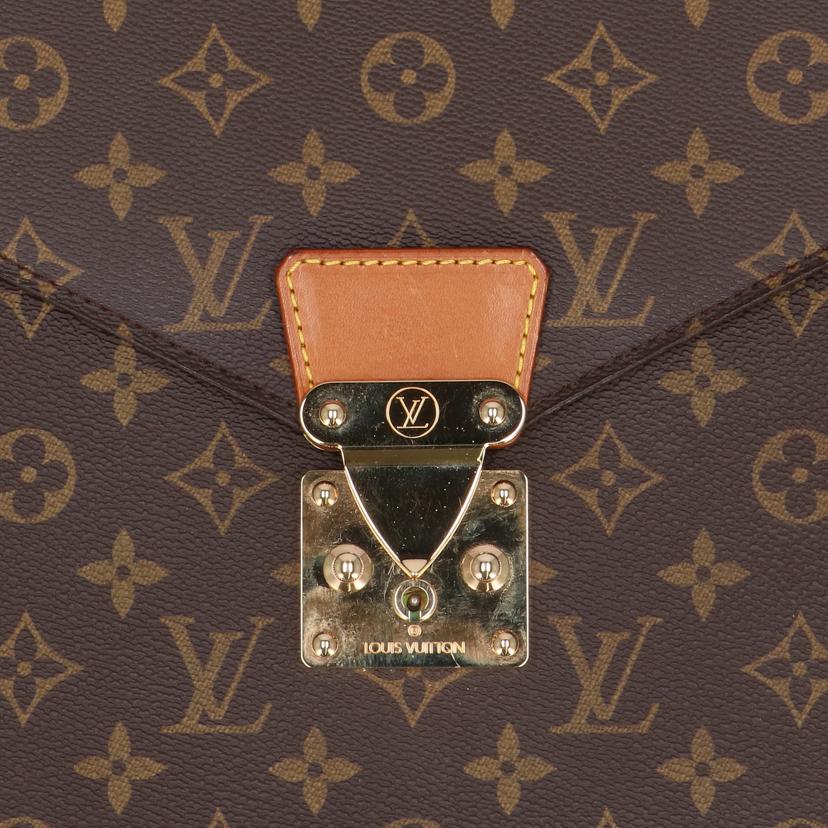 ＬＯＵＩＳ　ＶＵＩＴＴＯＮ ルイヴィトン ルイ・ヴィトン ビトン ショルダーバッグ ハンドバッグ トートバッグ ビジネスバッグ ブラウン メンズ レディース 定番 人気 ＬＶ 斜め掛け 肩がけ/セルヴィエット・コンセイエ／モノグラム/M53331//MI1***/BCランク/09