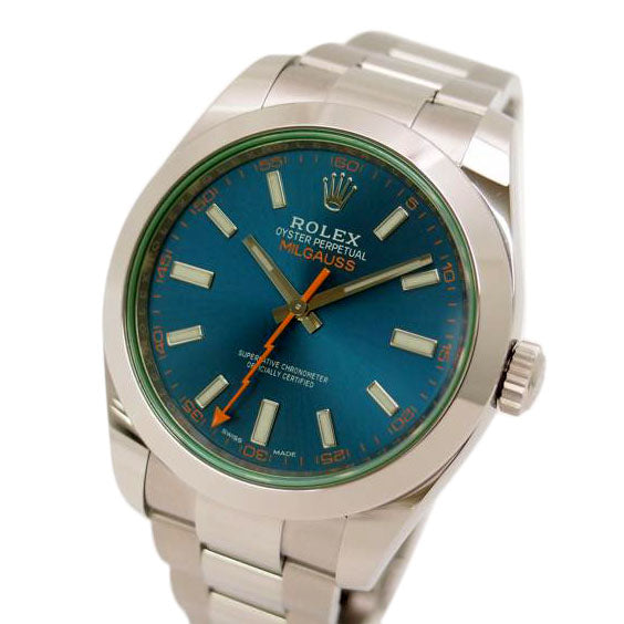 ROLEX ロレックス/ミルガウス/Zブルー/ランダム番/116400GV/GL4*****/腕時計 ランダムシリアル 自動巻キ メンズ/ROLEX/SAランク/69【中古】