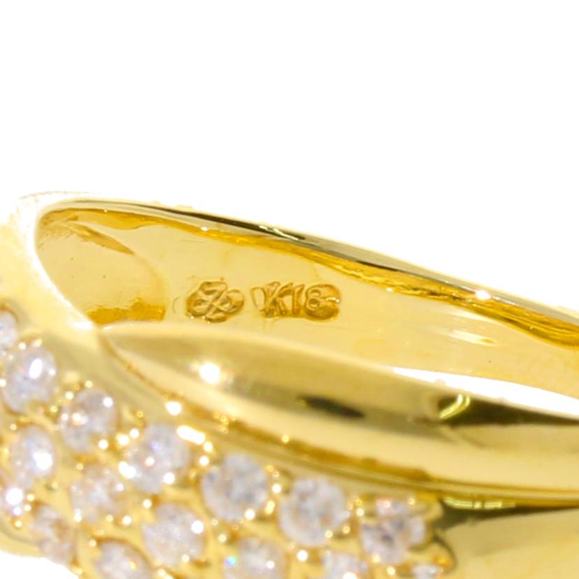 /　Ｋ１８ダイヤリング０．５５ｃｔ//ABランク/75