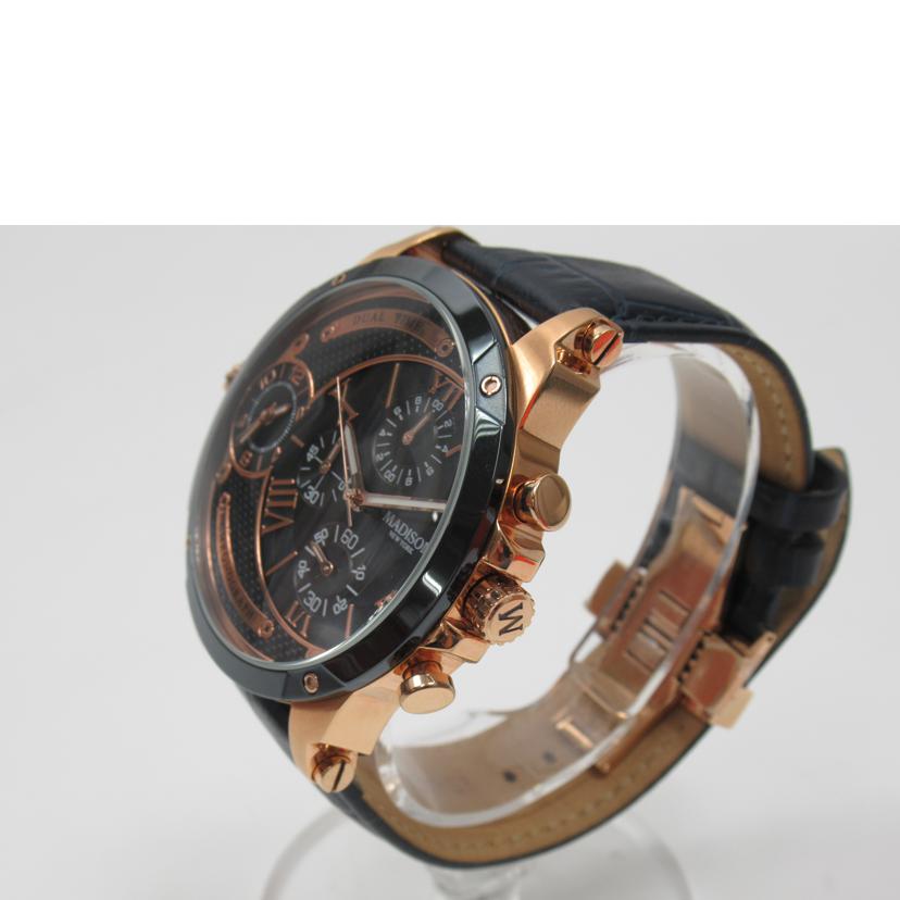 　　ＭＡＤＩＳＯＮ/メンズウォッチ／ヘンリー／クォーツ/MA011005-4//ABランク/63