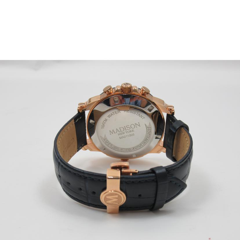 　　ＭＡＤＩＳＯＮ/メンズウォッチ／ヘンリー／クォーツ/MA011005-4//ABランク/63