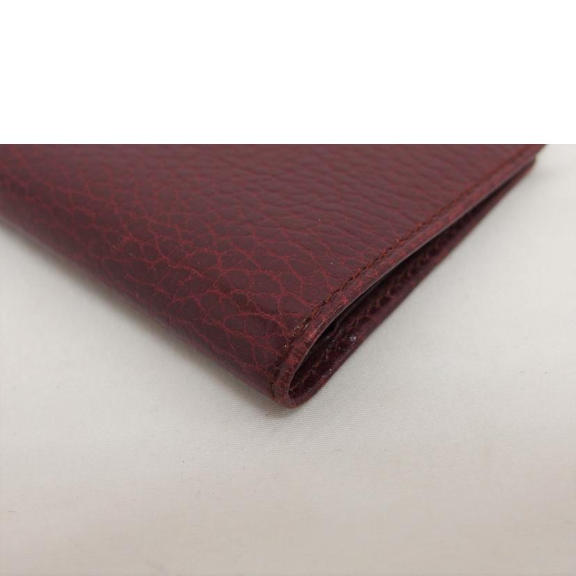 Ｃａｒｔｉｅｒ カルティエ/マストライン／二つ折りミニ札入れ／ボルドー//ABランク/04