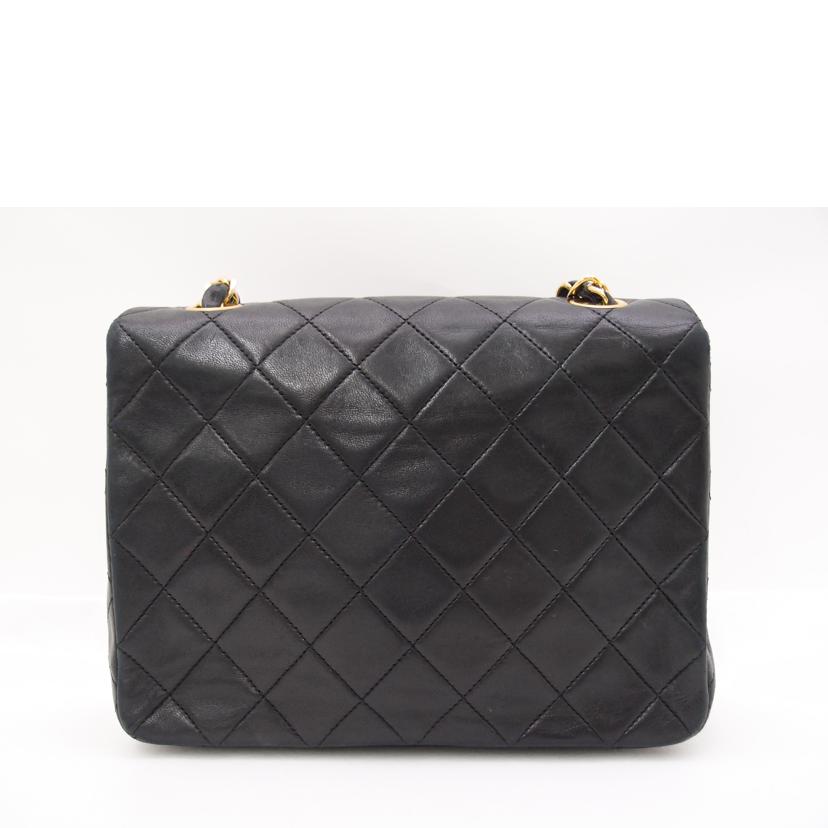 ＣＨＡＮＥＬ シャネル　黒　斜め掛け　レディース　ゴールド金具/マトラッセラムスキンチェーンショルダー／ブラック/A01163//165****/ABランク/69