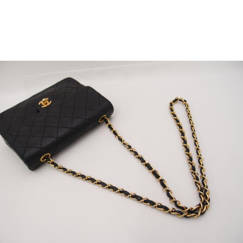 ＣＨＡＮＥＬ シャネル　黒　斜め掛け　レディース　ゴールド金具/マトラッセラムスキンチェーンショルダー／ブラック/A01163//165****/ABランク/69