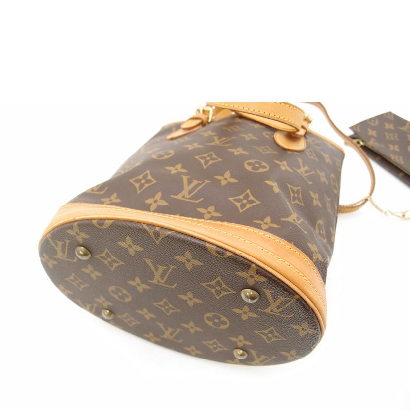ＬＯＵＩＳ　ＶＵＩＴＴＯＮ ルイヴィトン ルイ・ヴィトン ビトン ショルダーバッグ トートバッグ ハンドバック ブラウン  レディース 定番 人気 ＬＶ 肩がけ/プチ・バケット／モノグラム/M42238//AR0***/ABランク/69