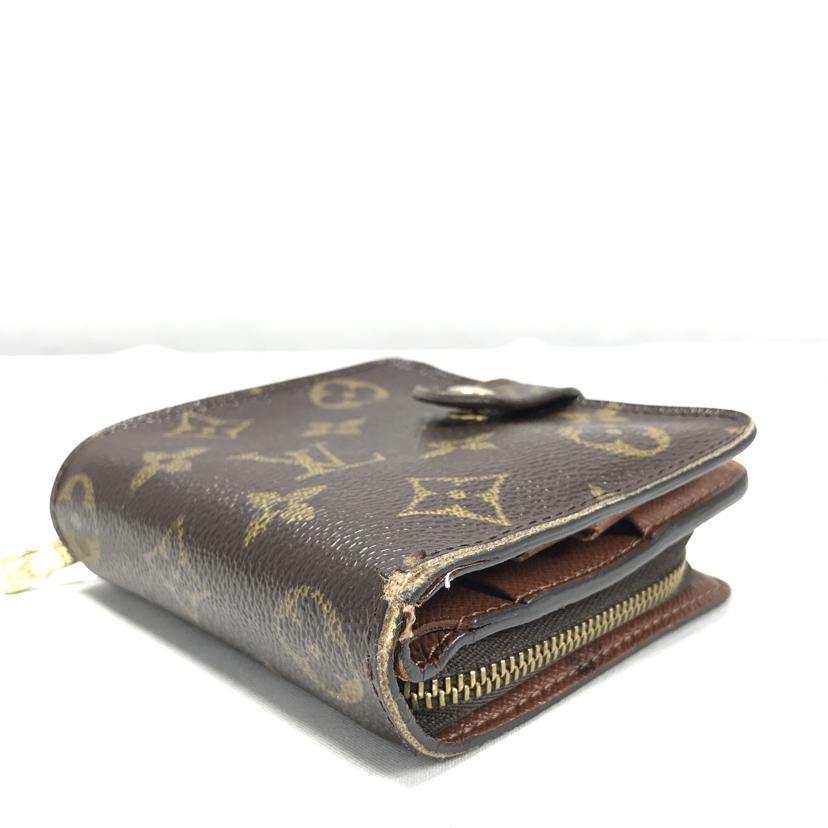 ＬＶ ルイヴィトン/モノグラム　コンパクトジップ/M61667//MI1013/Bランク/51