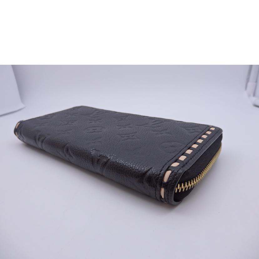 ＬＯＵＩＳ　ＶＵＩＴＴＯＮ ルイ・ヴィトン/ジッピーウォレット／モノグラム・アンプラント／ステッチ／ノワール/M64805//SP0137/ABランク/93