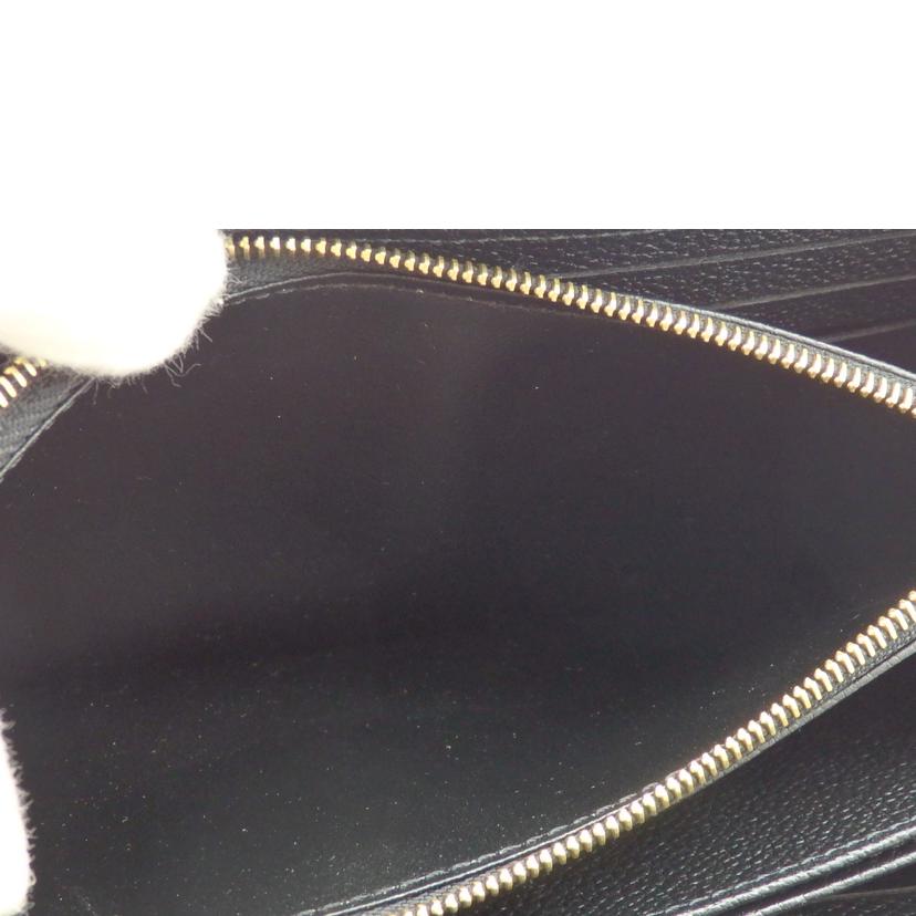 ＬＯＵＩＳ　ＶＵＩＴＴＯＮ ルイ・ヴィトン/ジッピーウォレット／モノグラム・アンプラント／ステッチ／ノワール/M64805//SP0137/ABランク/93