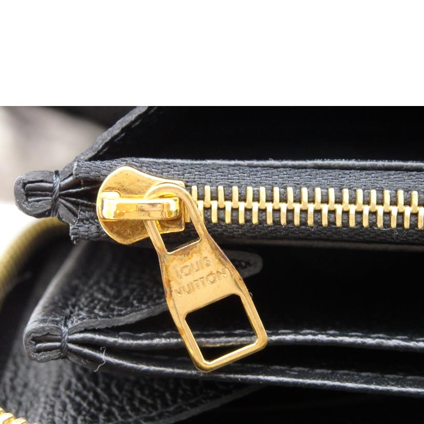 ＬＯＵＩＳ　ＶＵＩＴＴＯＮ ルイ・ヴィトン/ジッピーウォレット／モノグラム・アンプラント／ステッチ／ノワール/M64805//SP0137/ABランク/93