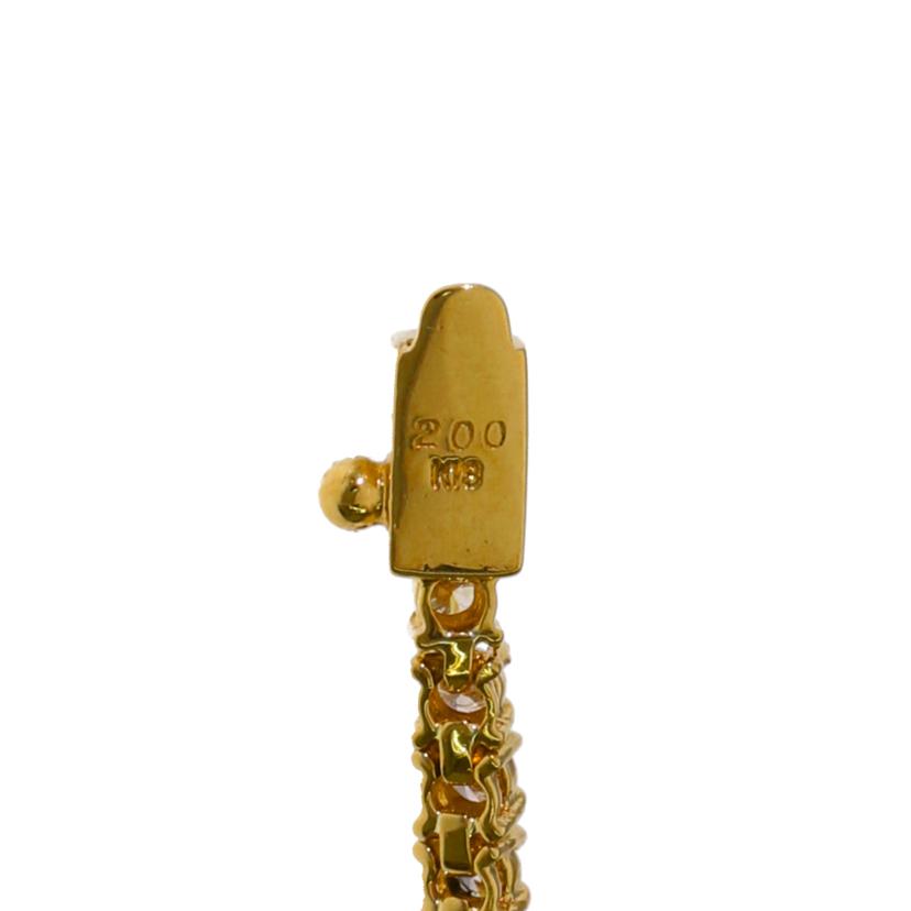 /◎　Ｋ１８ダイヤブレスレット２．００ｃｔ//Aランク/75