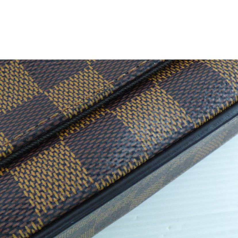 ＬＯＵＩＳ　ＶＵＩＴＴＯＮ ルイヴィトン ルイ・ヴィトン ビトン ダミエ・エベヌ 市松模様 ブラウン 茶 ショルダーバッグ ハンドバッグ トートバッグ ブラウン メンズ レディース 定番 人気 ＬＶ 斜め掛け 肩がけ/ディストリクトＰＭ　ＮＭ／ダミエ／エベヌ/N41031//CA4***/ABランク/64
