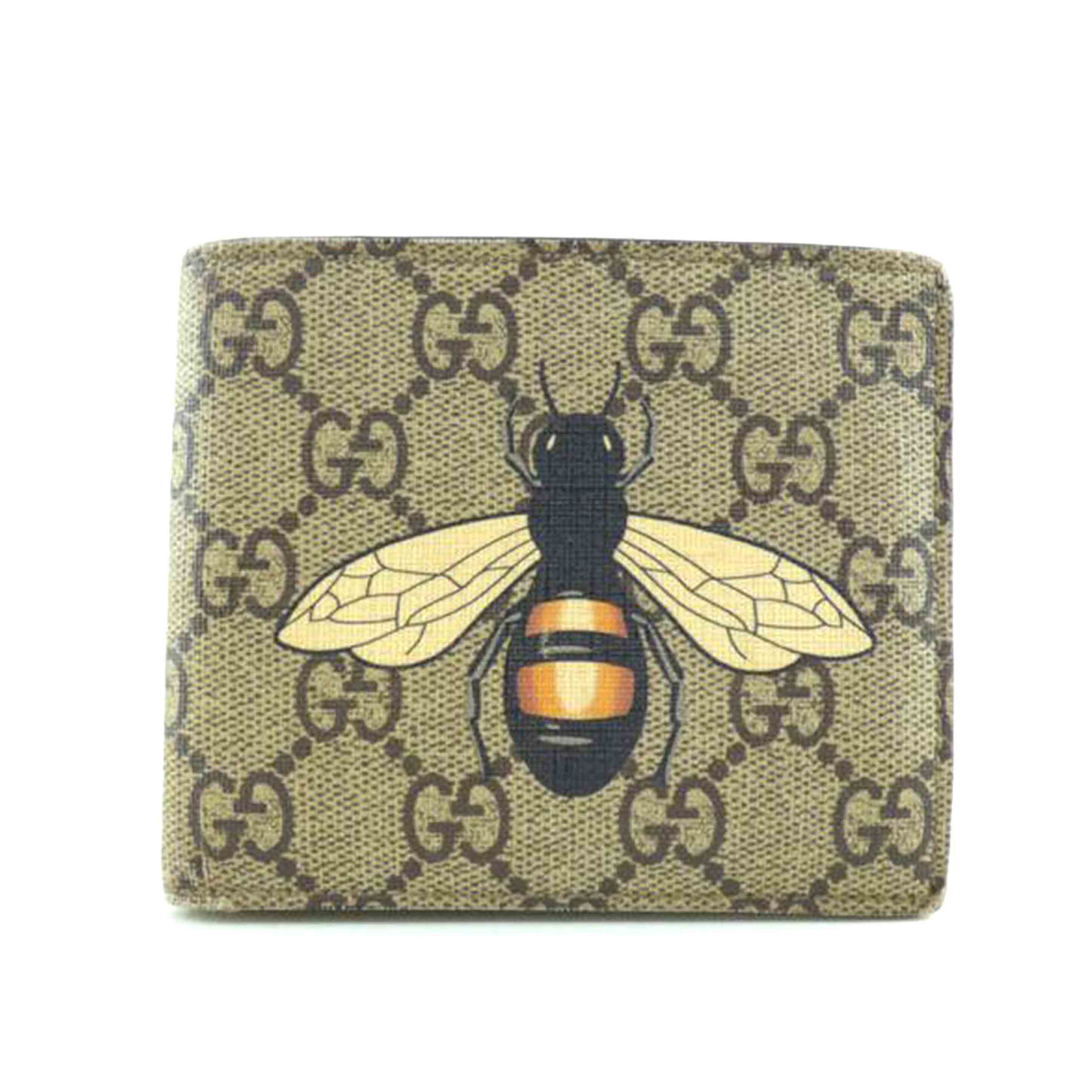 ＧＵＣＣＩ グッチ/ＧＧ　ＰＶＣ２つ折り札入れ/451268//041*/Bランク/64