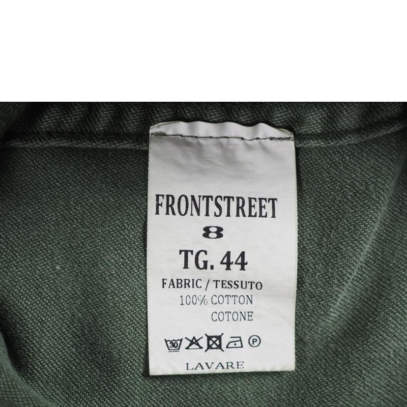 ＦＲＯＮＴ　ＳＴＲＥＥＴ　８ フロントストリートエイト/ダメージ加工シャツ//ABランク/79