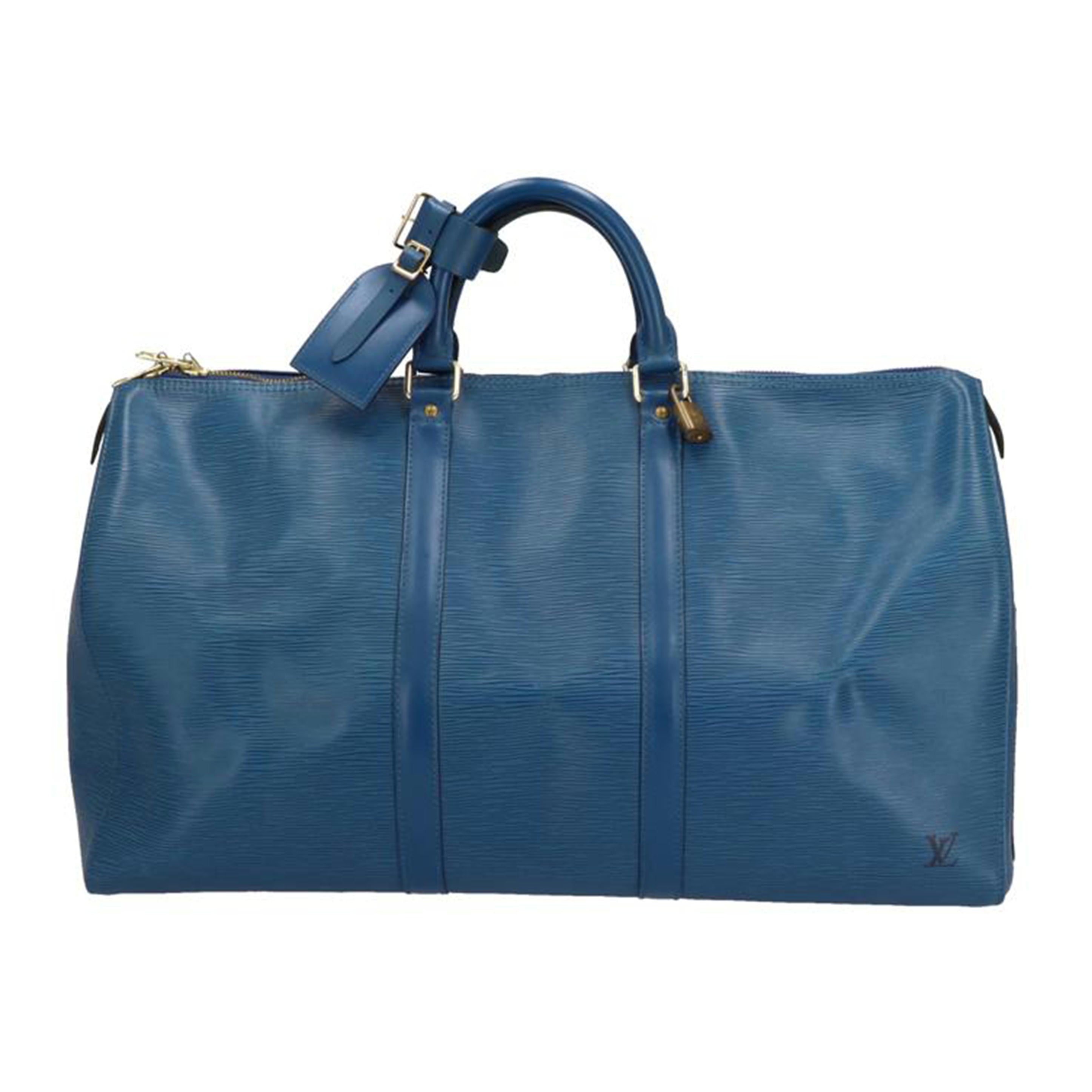 ＬＯＵＩＳ　ＶＵＩＴＴＯＮ ルイ・ヴィトン/キーポル５５／エピ／トレドブルー/M42955//SP0***/Bランク/09