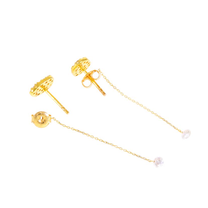 /　Ｋ１８ダイヤピアス０．３３／０．３２／０．０７／０．０７ｃｔ//Aランク/75