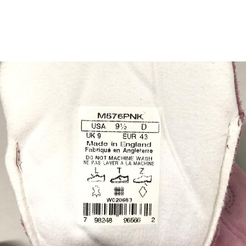 Ｎｅｗｂａｌａｎｃｅ ニューバランス/Ｍ５７６ＰＮＫスニーカー/M576PNK//ABランク/51