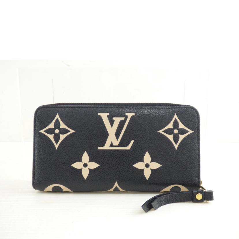 ＬＯＵＩＳ　ＶＵＩＴＴＯＮ ルイ・ヴィトン/ジッピーウォレット／アンプラント／バイカラー/M80481//IC/ABランク/64